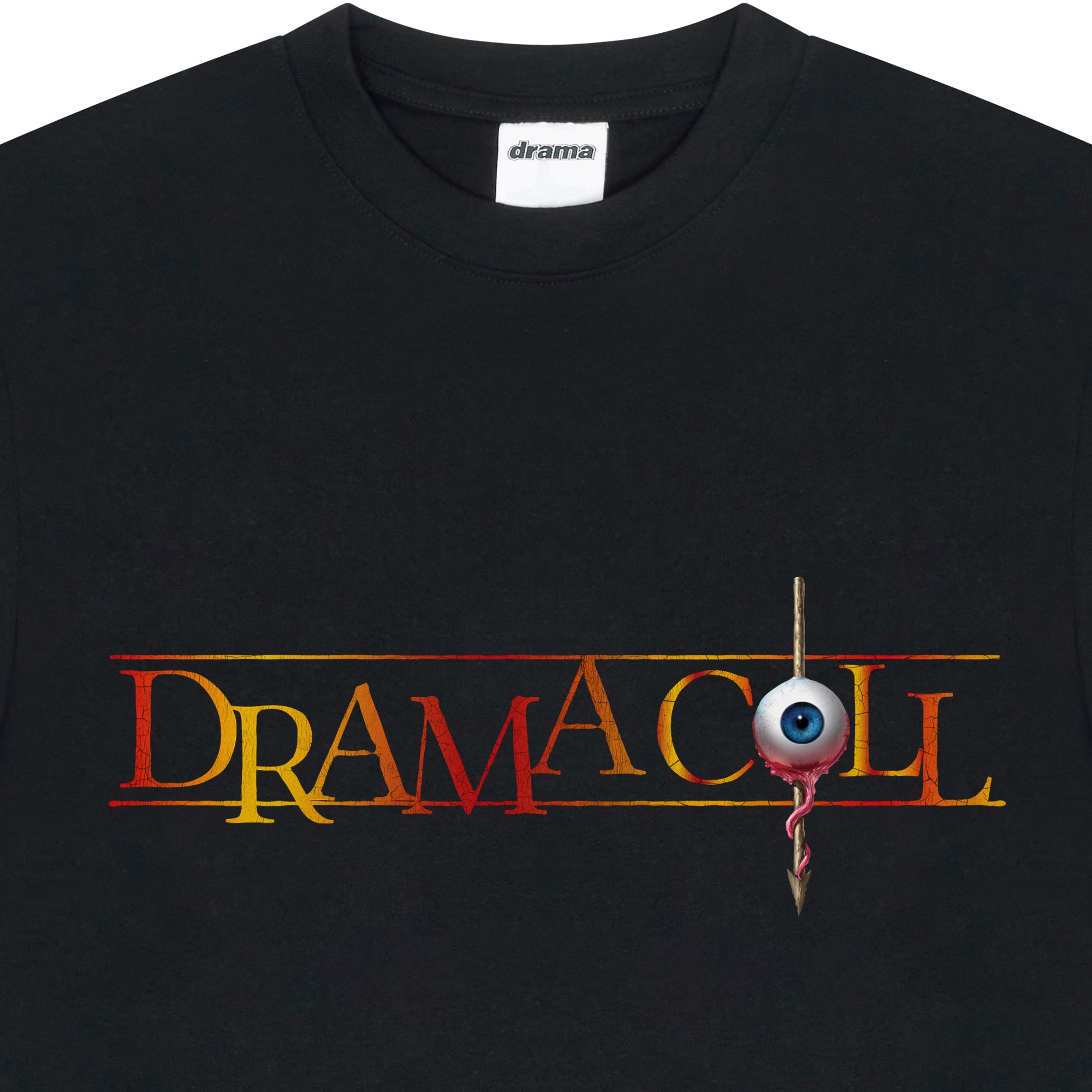 Drama Call Never Call Tee Black