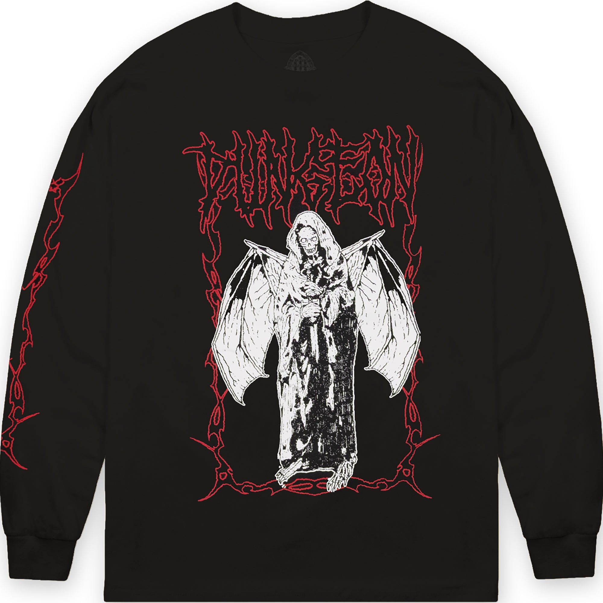 Dungeon Gateway Darkened Wings Long Sleeve Tee Black