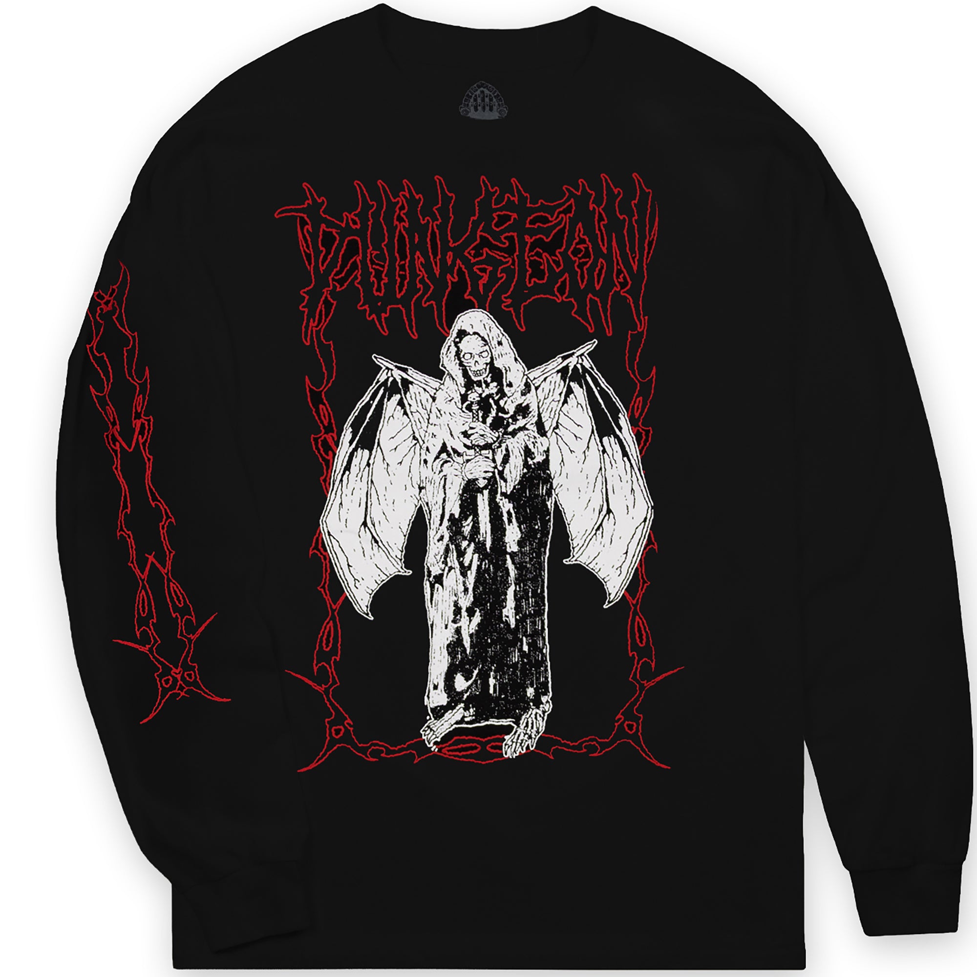Dungeon Gateway Darkened Wings Long Sleeve Tee Black