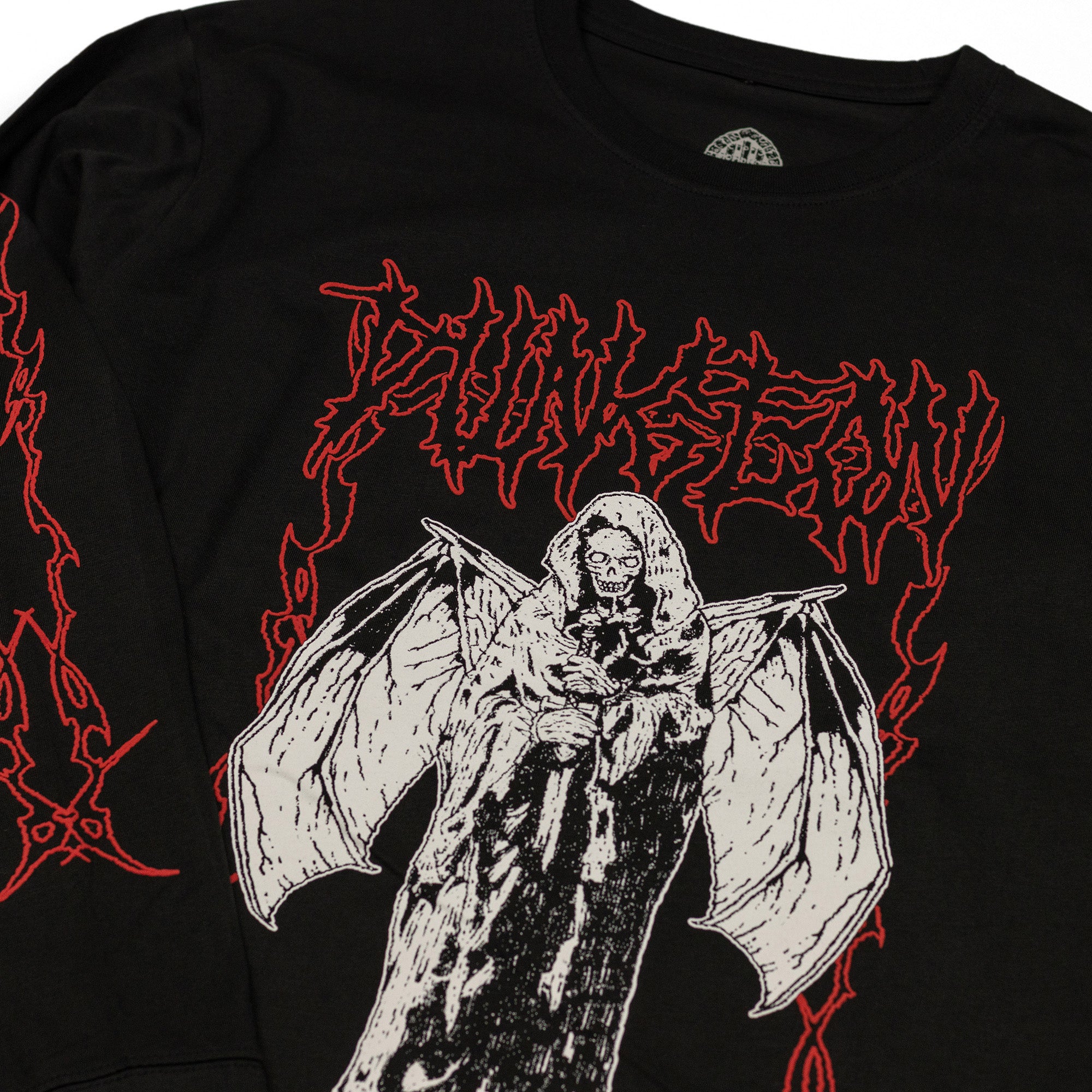 Dungeon Gateway Darkened Wings Long Sleeve Tee Black
