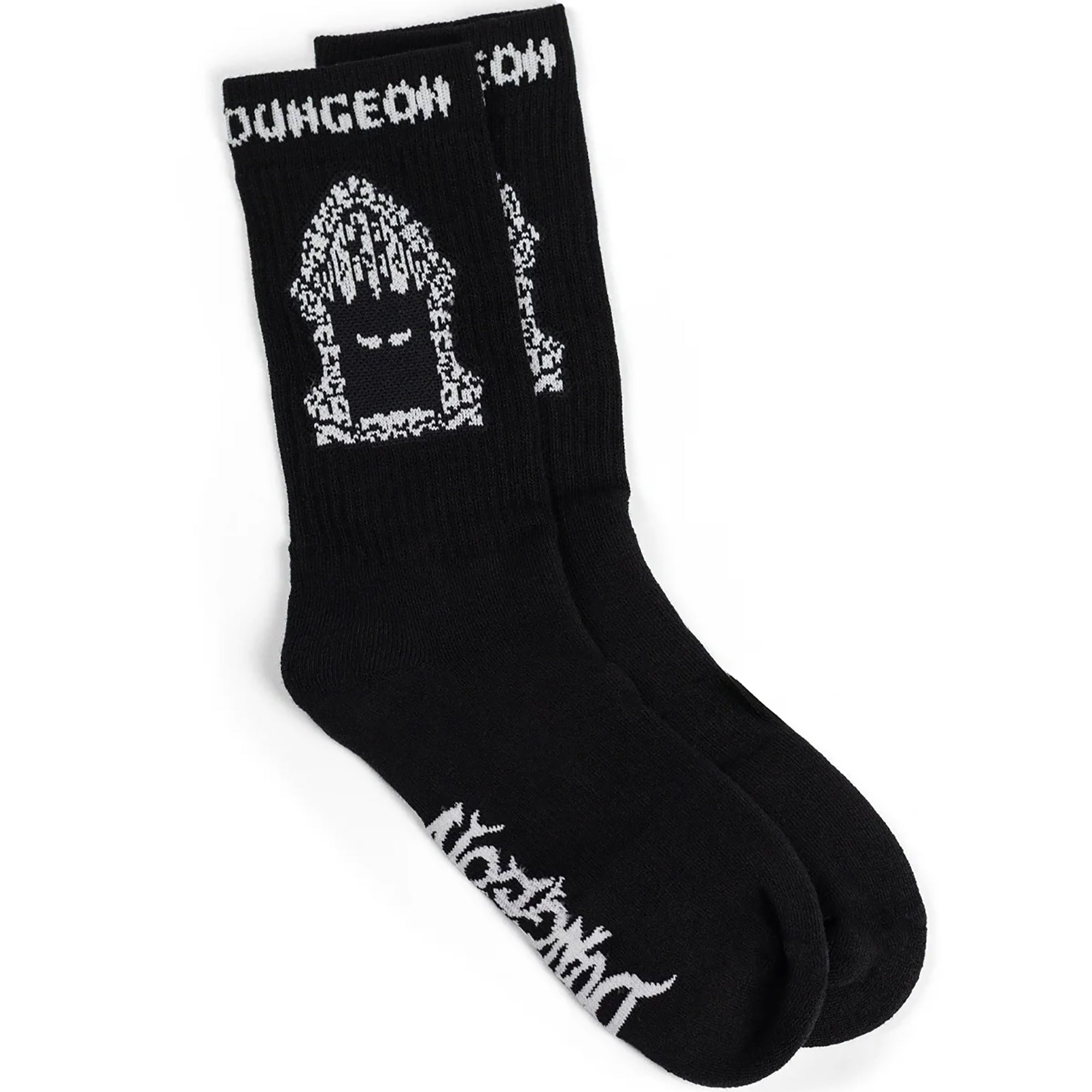 Dungeon Gateway Portcullis Socks Black