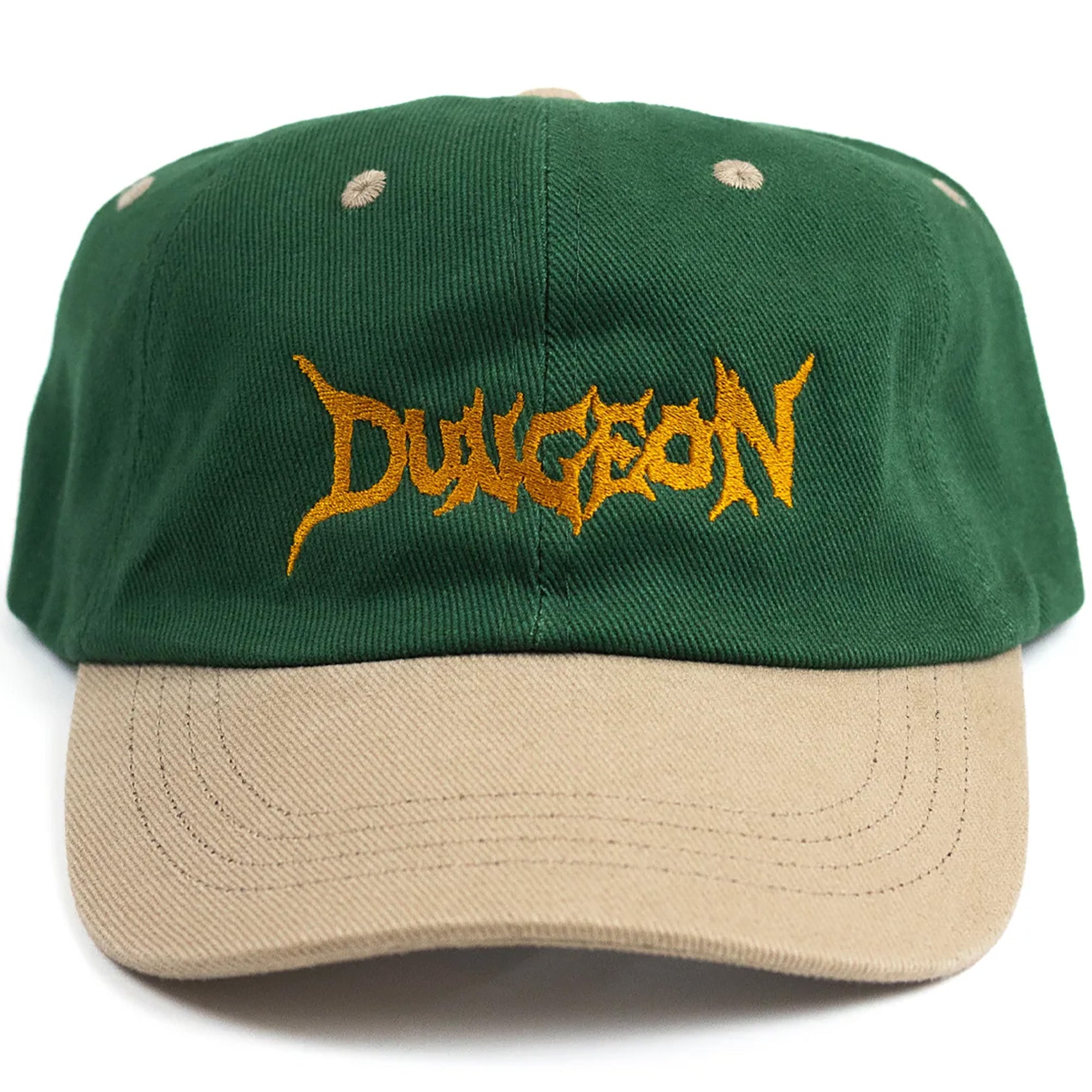 Dungeon Gateway Scawl Brushed Canvas Cap Green/Taupe/Copper