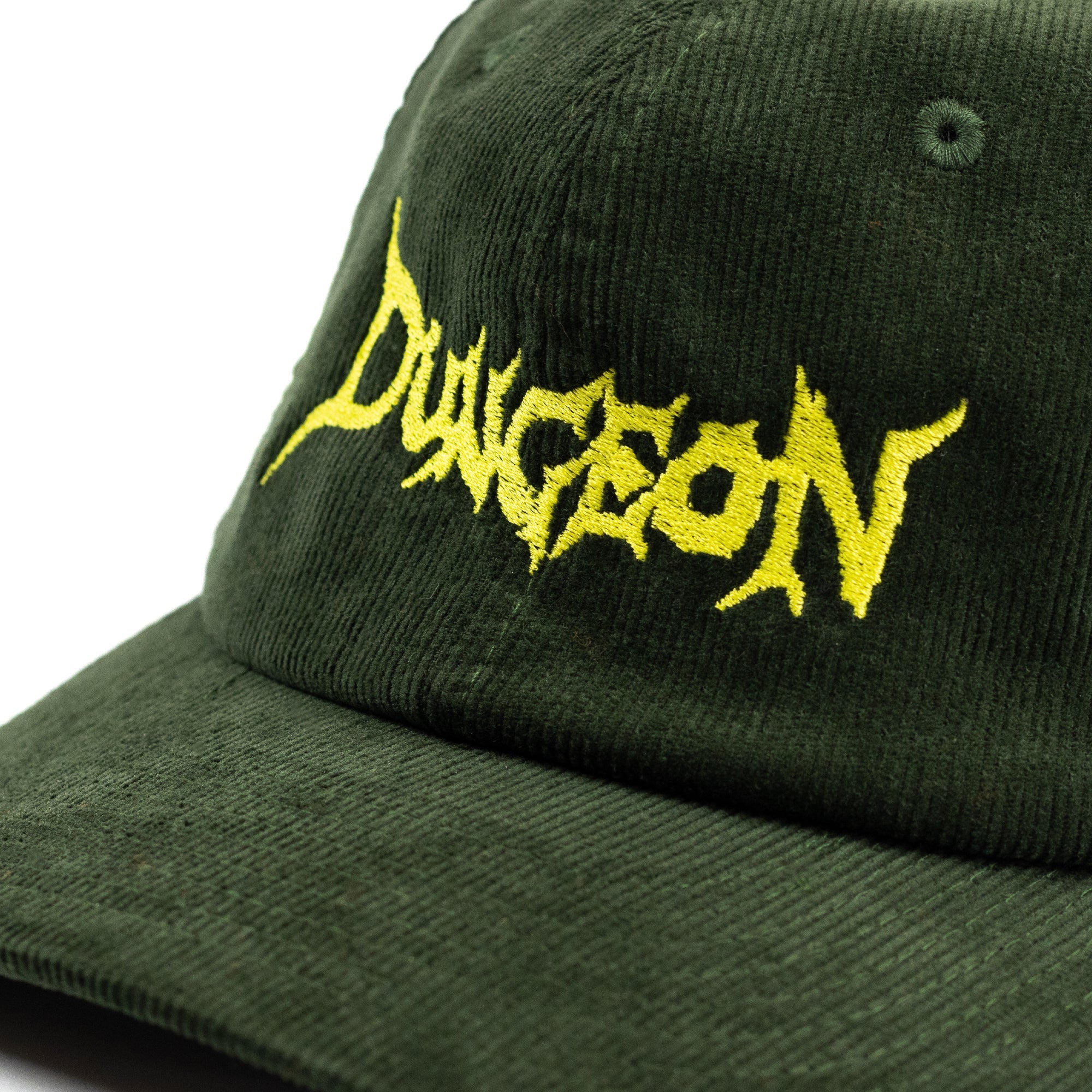Dungeon Gateway Scrawl Cord Cap Olive/Tennis Ball Yellow