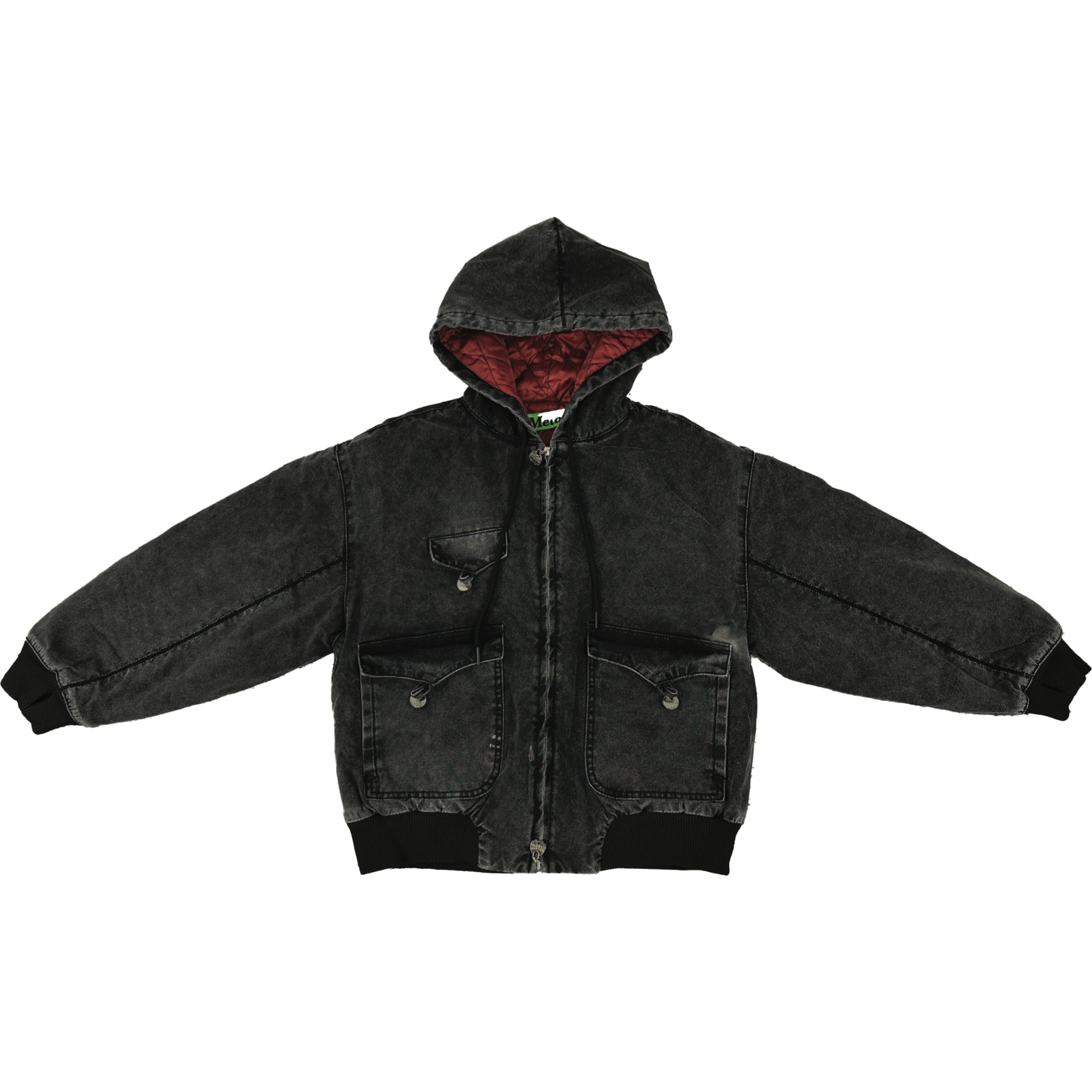 EC Melodi Scar Stitch Jacket Black