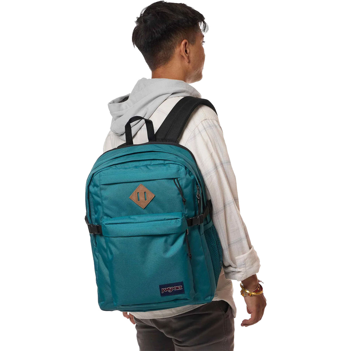 JanSport Main Campus Backpack Emerald Pool