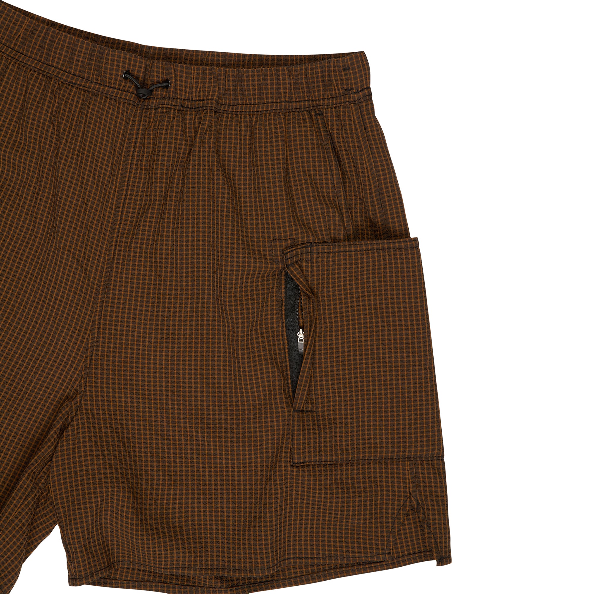Element ESP Orion Shorts Micro Check Off Black Ginger