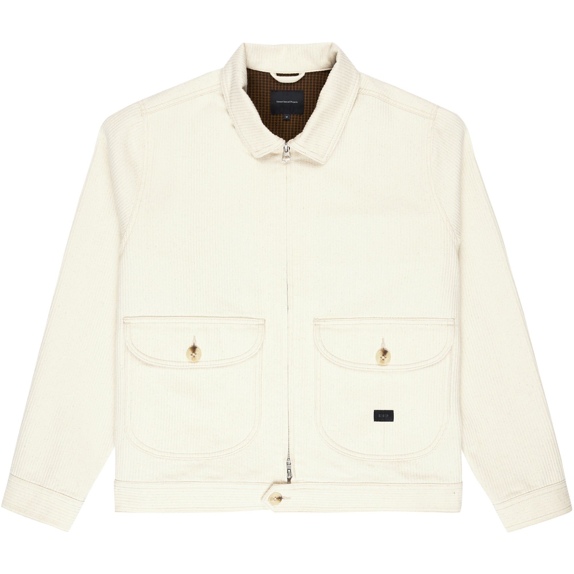 Element ESP Work Jacket Seersucker Natural