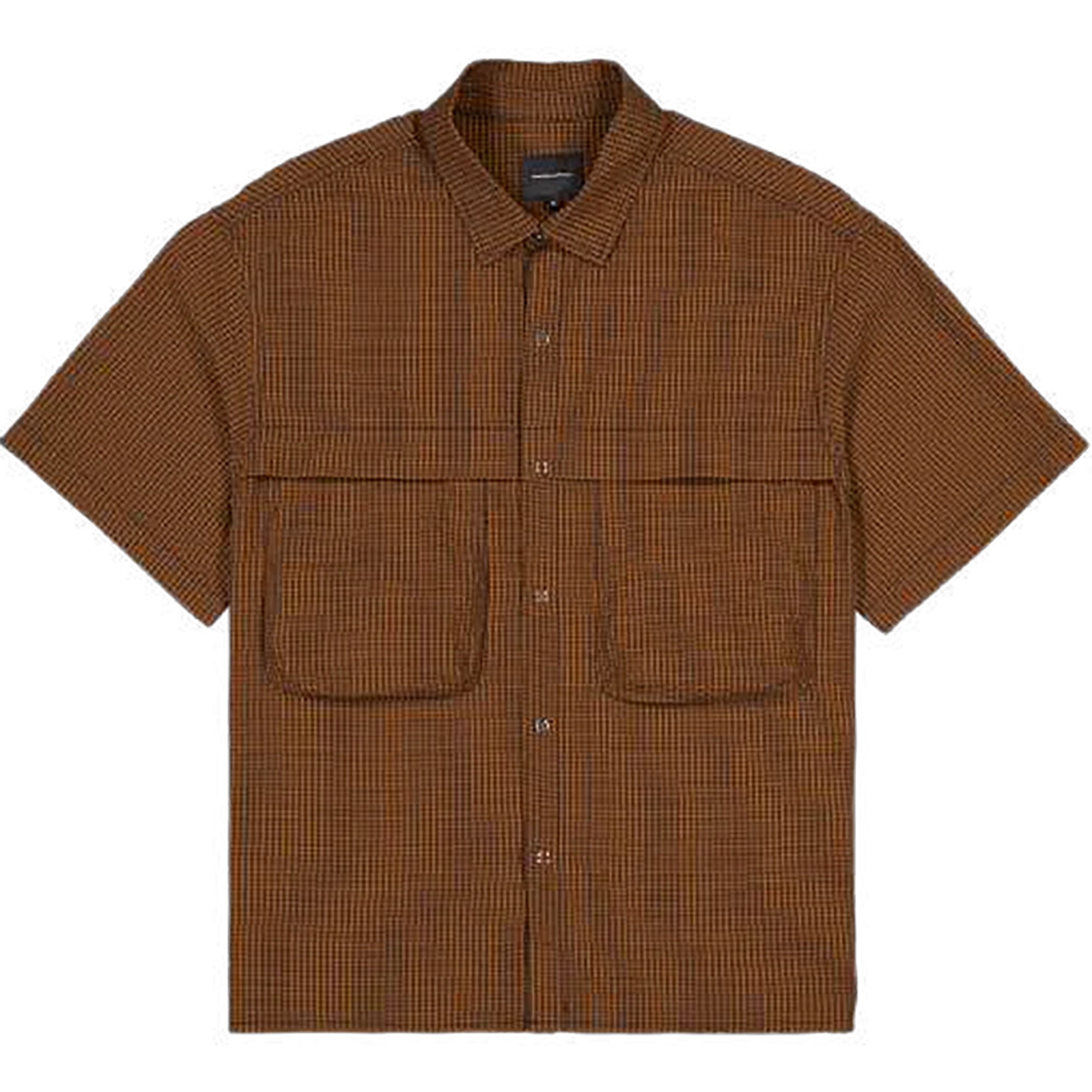 Element ESP Zephyr Shirt Micro Check Off Black Ginger