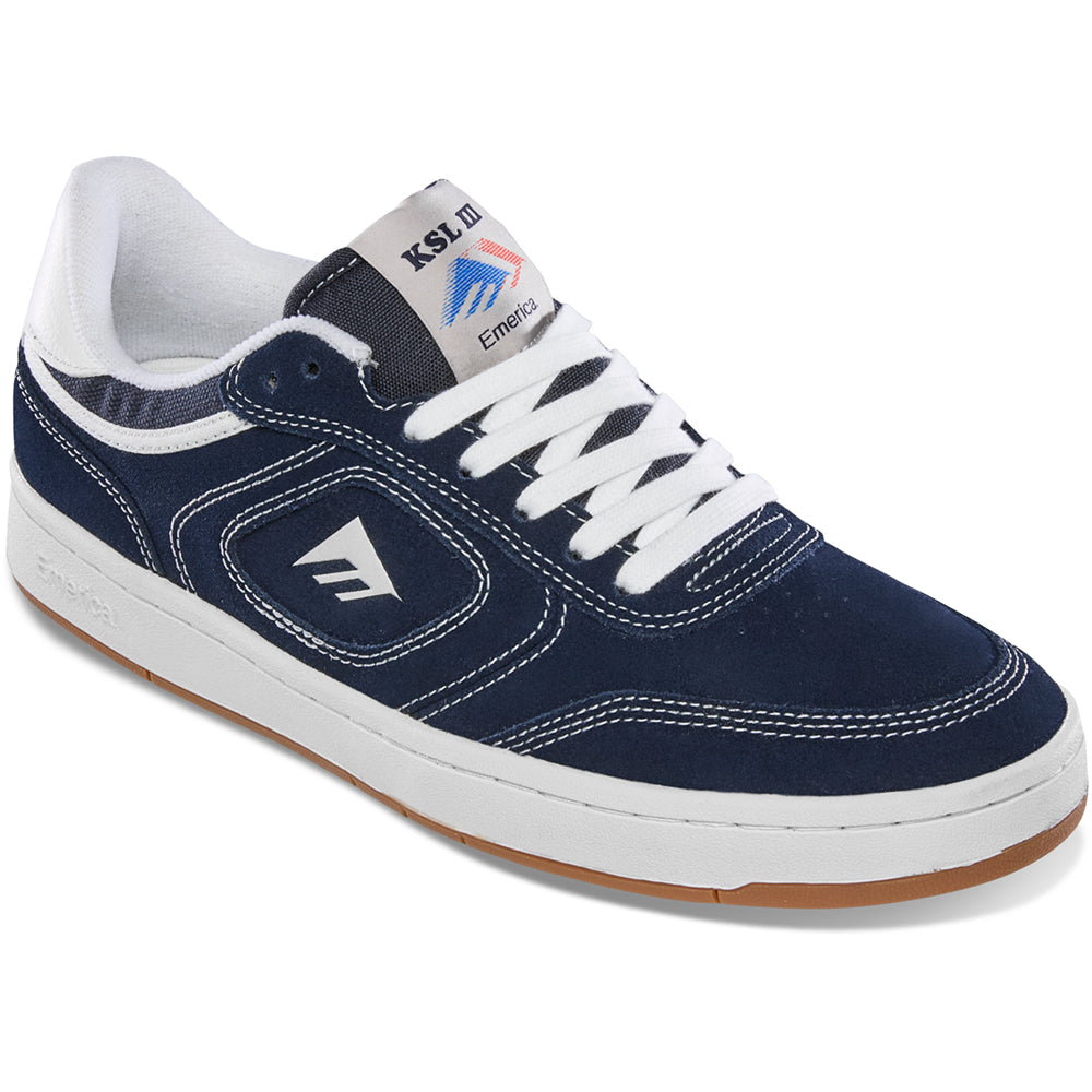Emerica KSL III Shoes Navy/Tan
