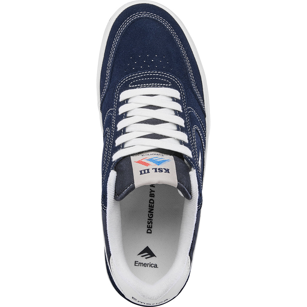 Emerica KSL III Shoes Navy/Tan