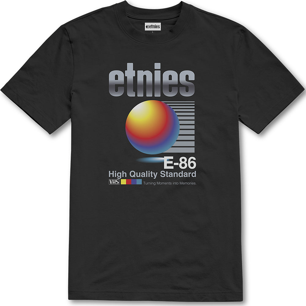 Etnies E-86 High Quality T Shirt Black Wash