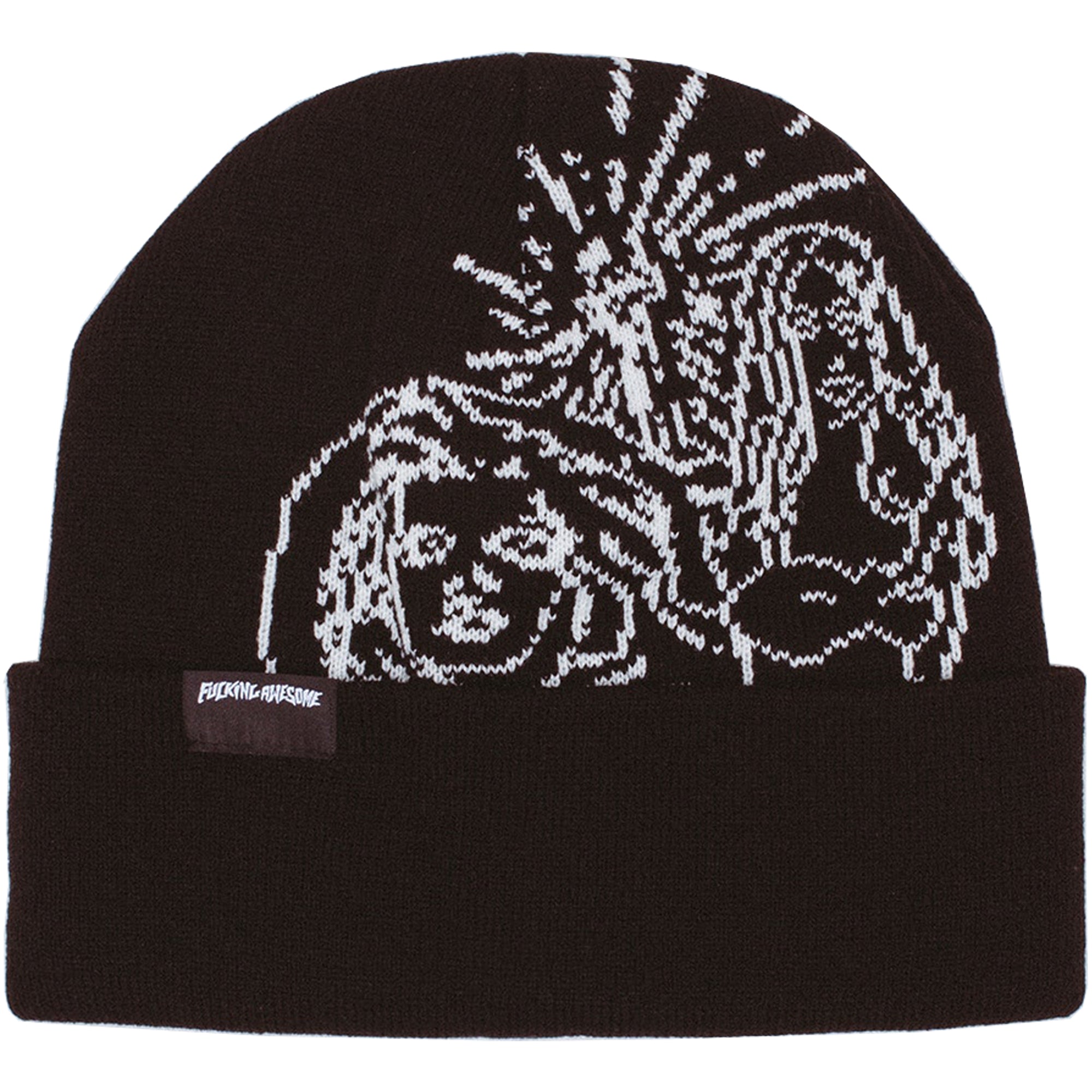 Fucking Awesome Salvation Mountain Cuffed Beanie Black