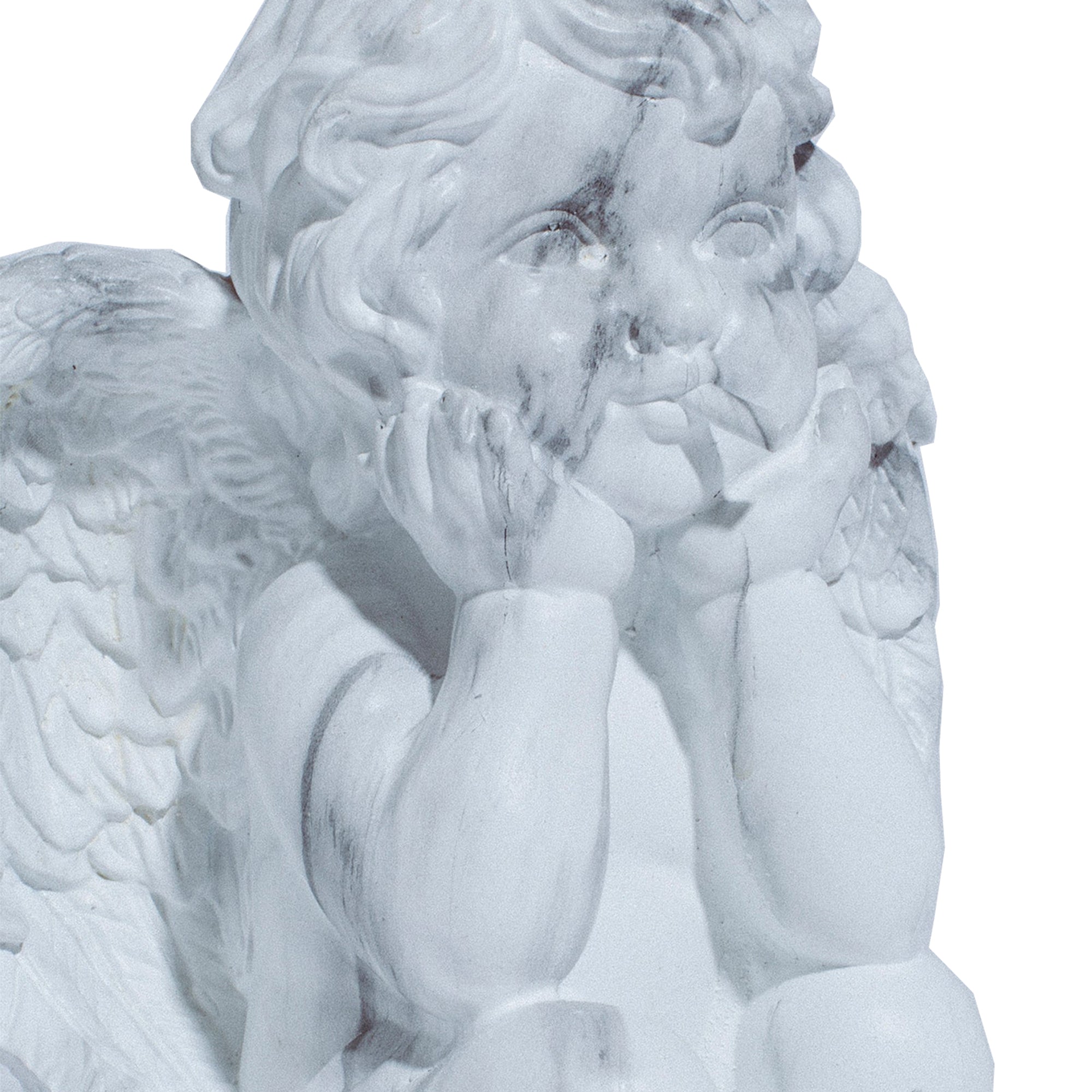 Fucking Awesome Marble Cherub Hide-A-Key White