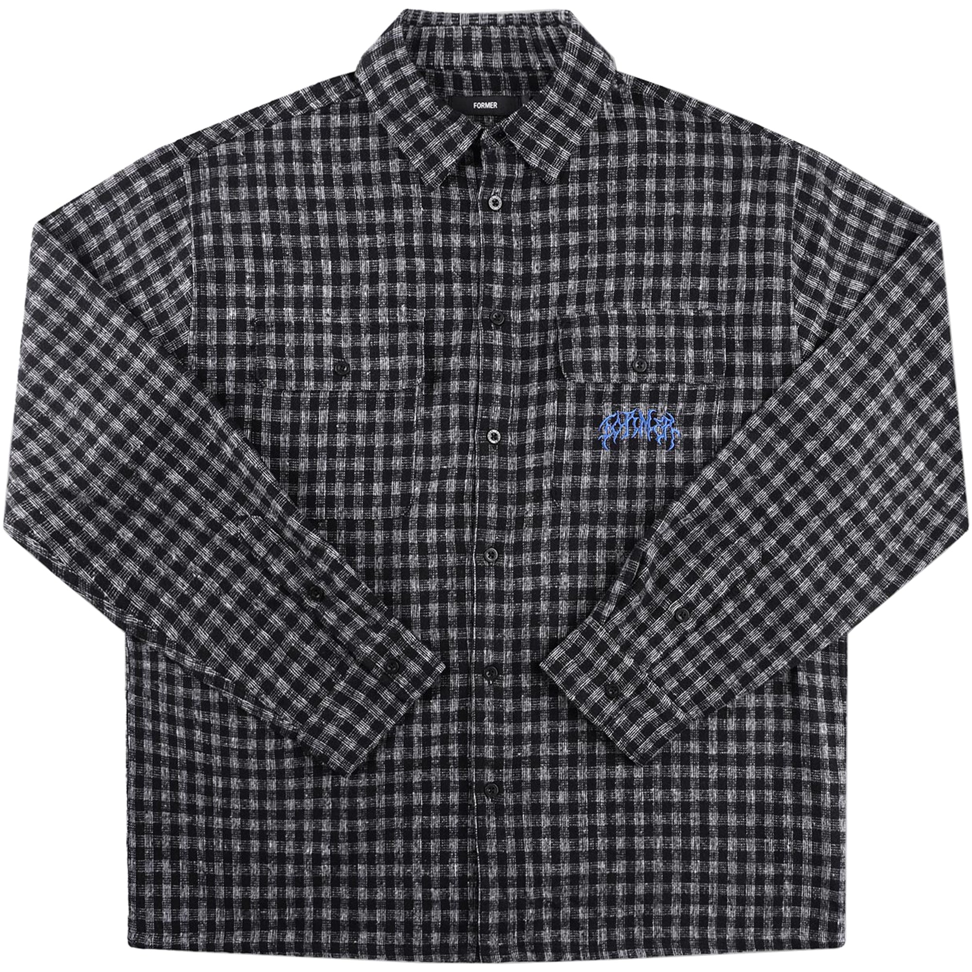 Former Vivian Flannel Long Sleeve Worn Black