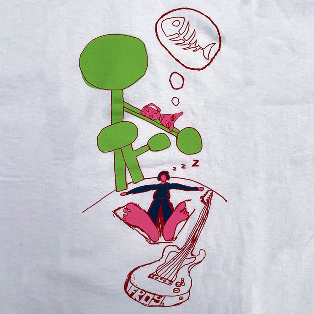 Frog Snoozer T-Shirt White