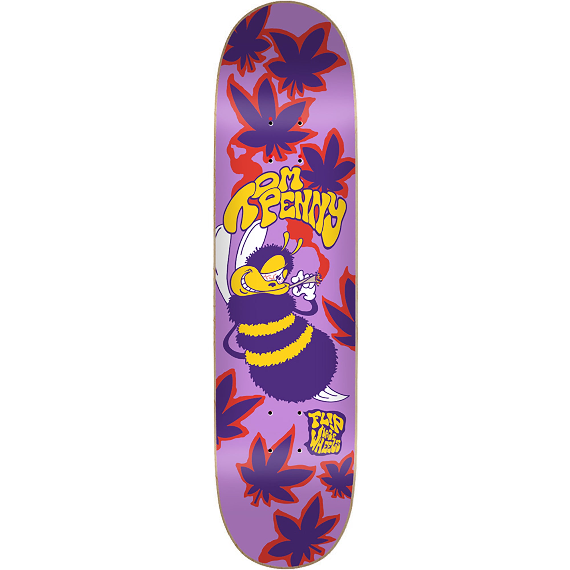 Flip Tom Penny High in a Haze Purple Skateboard Deck 7.75"