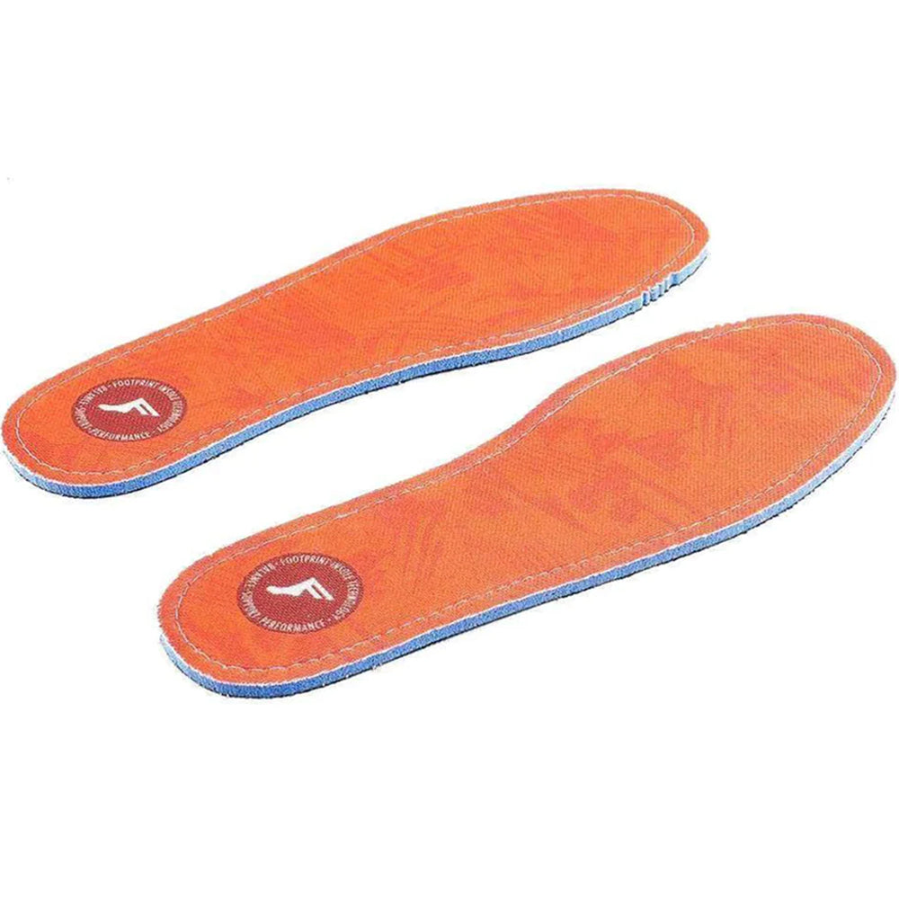 Footprint Kingfoam Orthotic Insoles 5mm Orange Camo