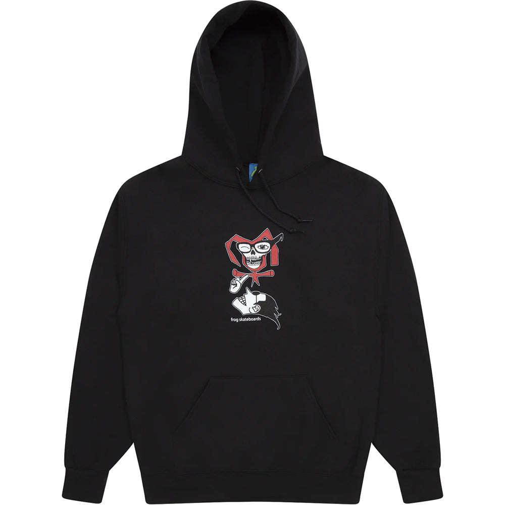 Frog Disobediant Hoodie Black