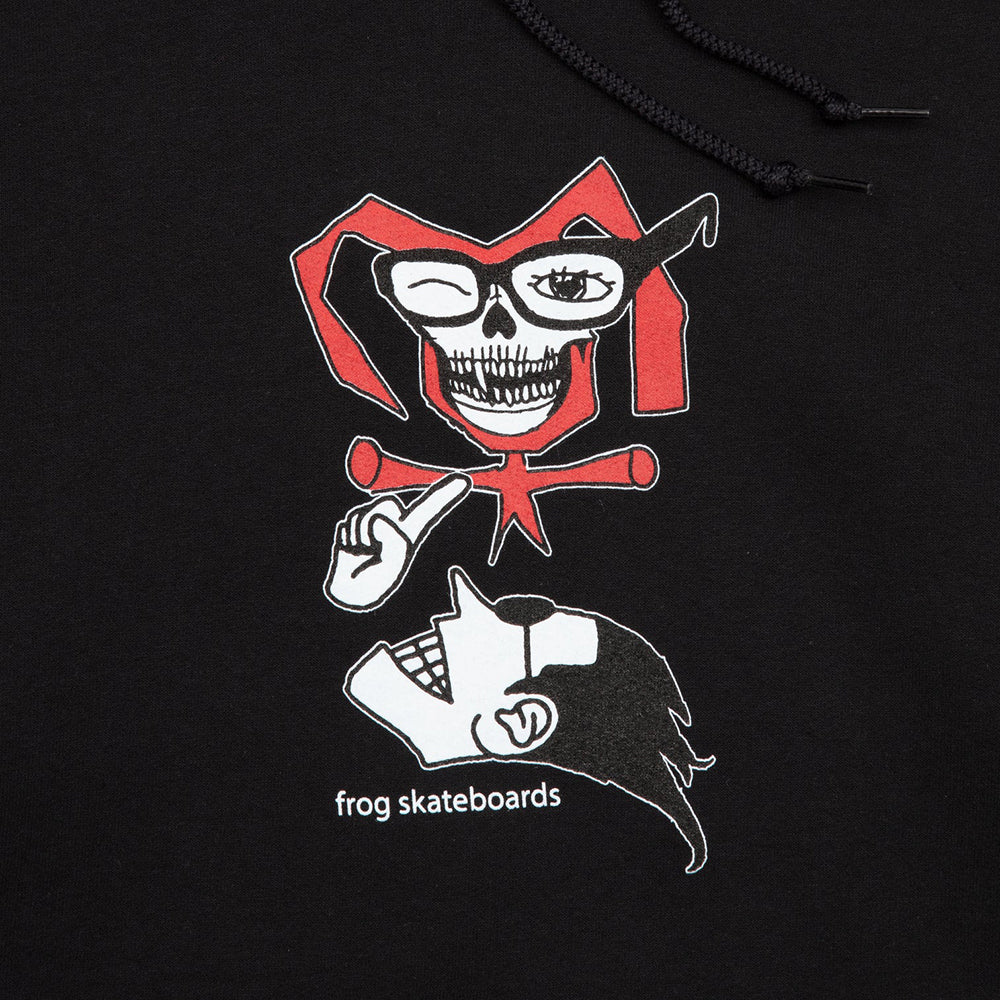 Frog Disobediant Hoodie Black