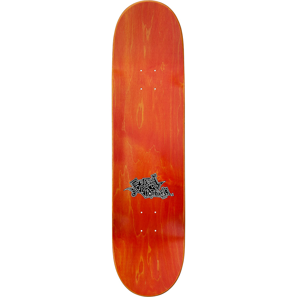 Frog Frankie Decker No Frog Zone Skateboard Deck 8.25"