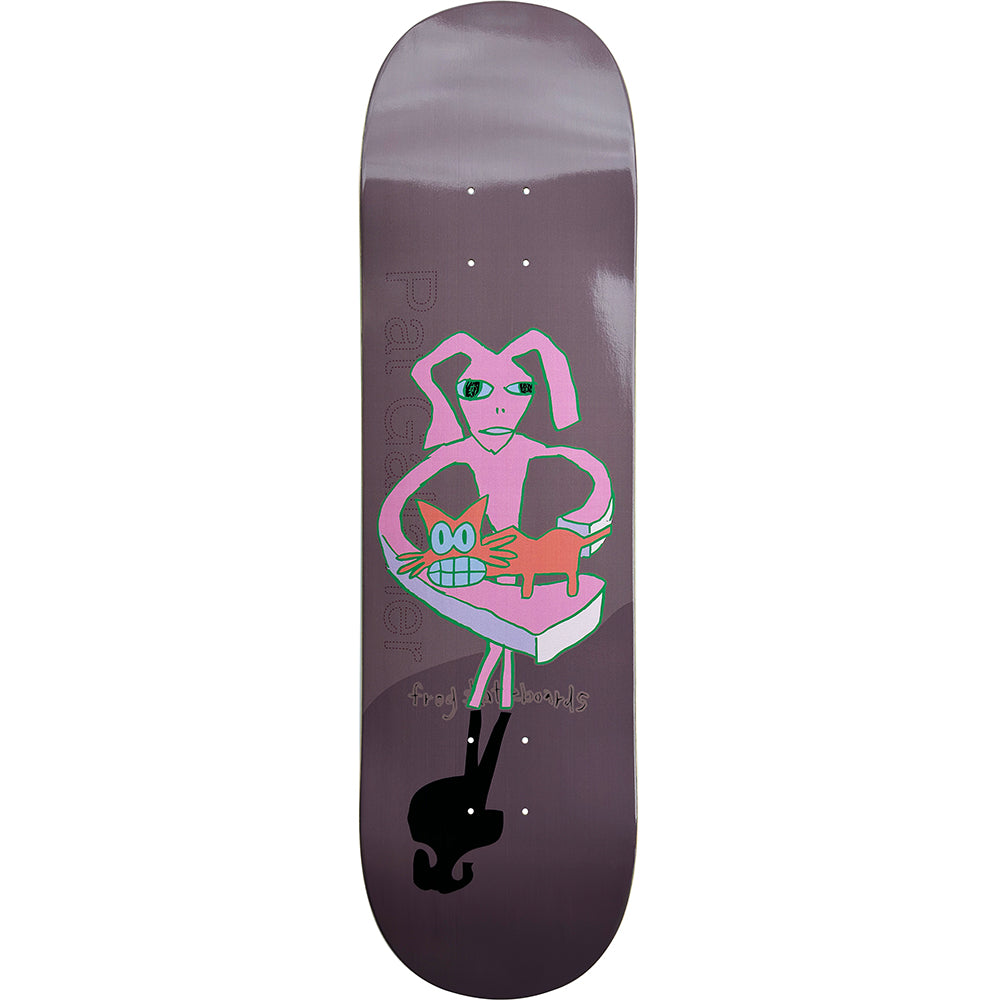 Frog Pat Gallaher Red Cat Skateboard Deck 8.42"