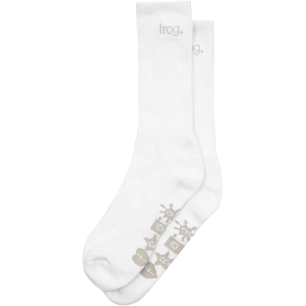 Frog Socks White