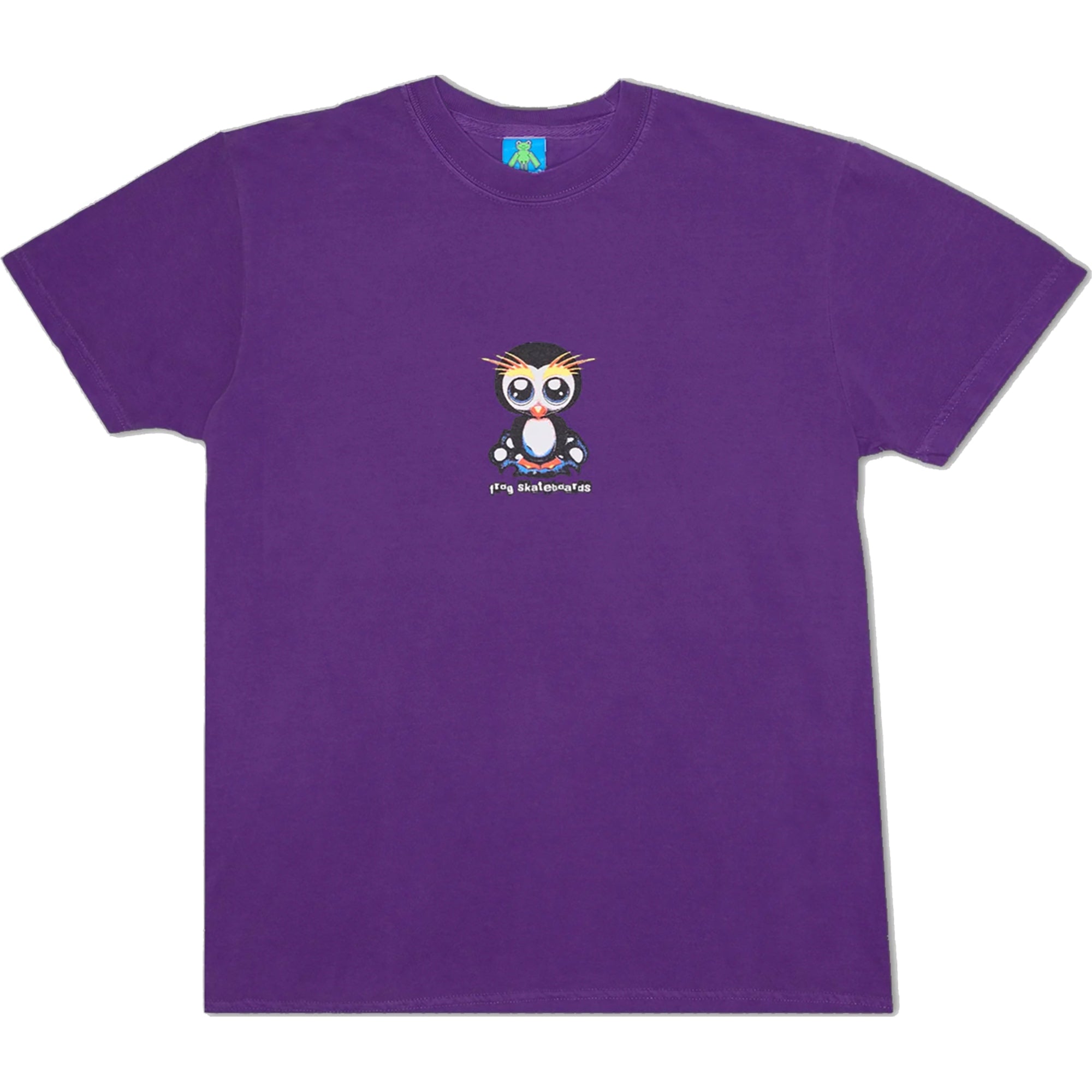 Frog Secret Penguin Tee Soft Purple