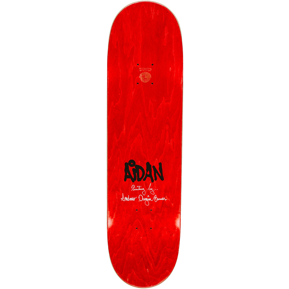 Fucking Awesome Aidan Mackey Be Careful Skateboard Deck 8.44"