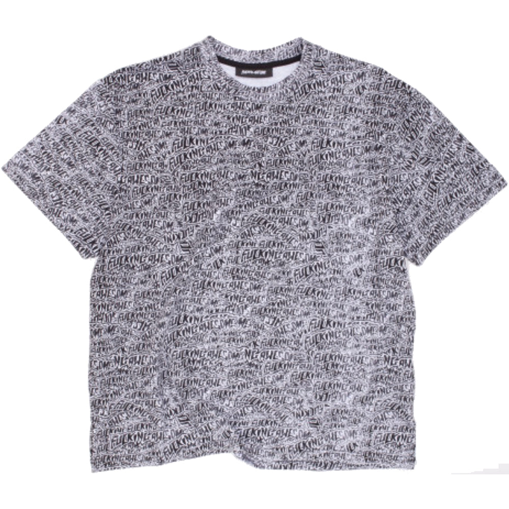 Fucking Awesome Burnt Sticker Stamp Tee All Over Print