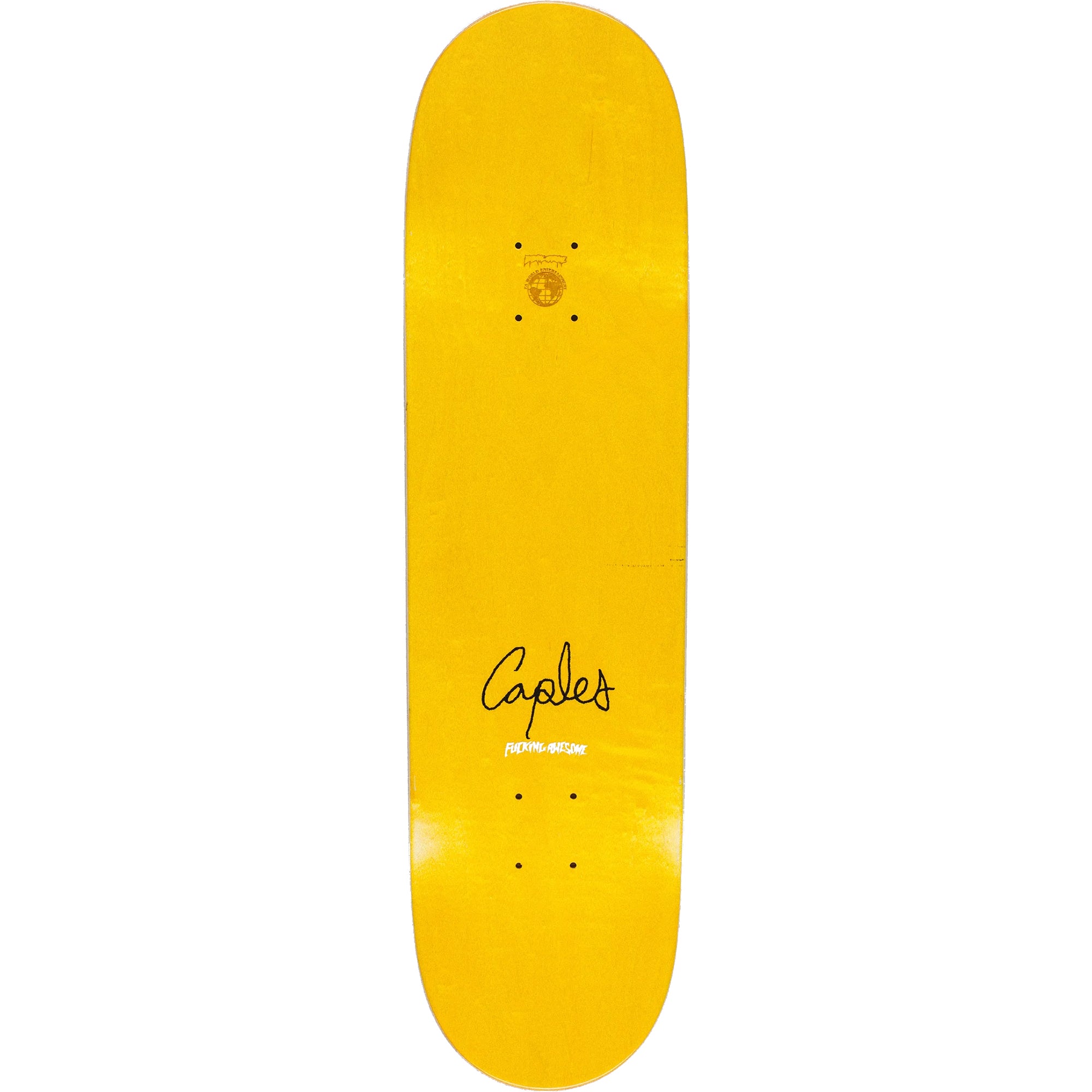 Fucking Awesome Curren Caples 4 Tit Girl Skateboard Deck 8.25"