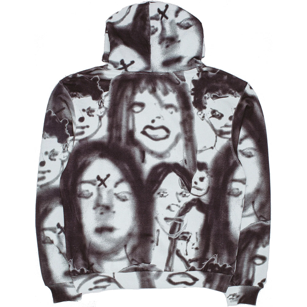 Fucking Awesome Dill Faces AOP Hoodie