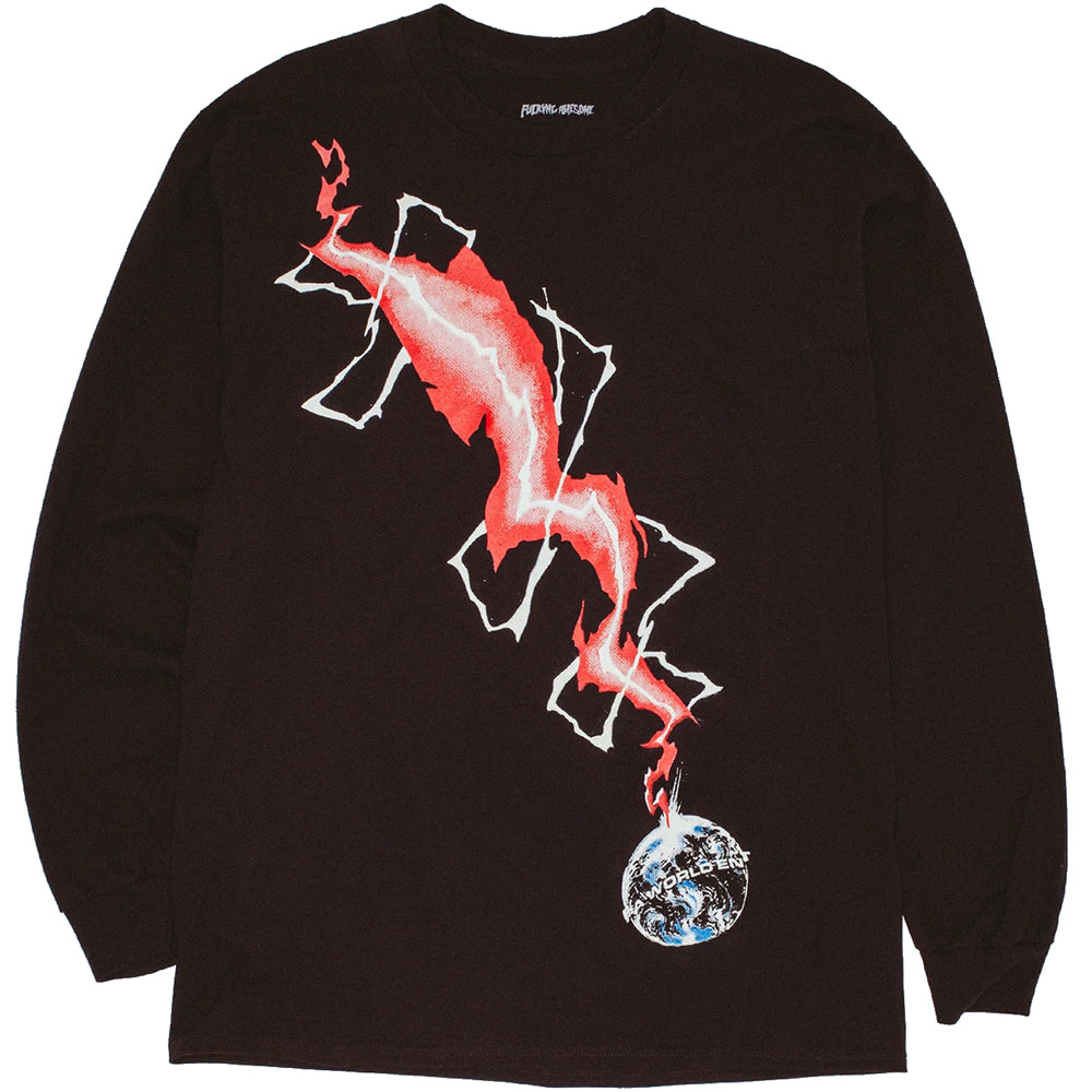 Fucking Awesome Divine Intervention Long Sleeve Tee Black