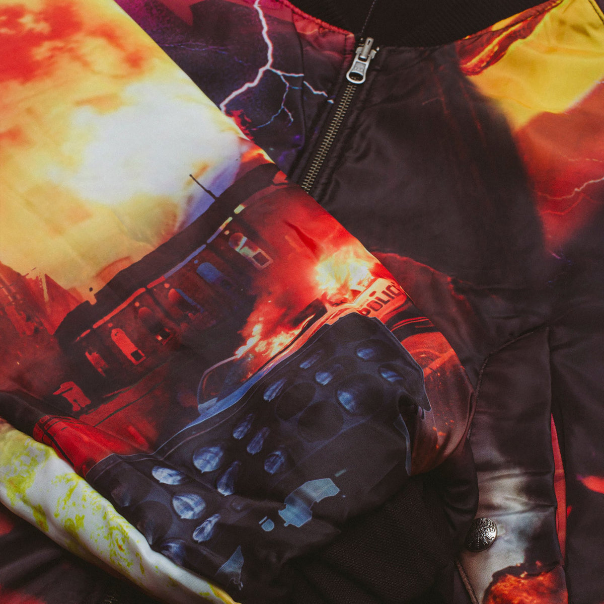 Fucking Awesome FA Reversible Bomber Black