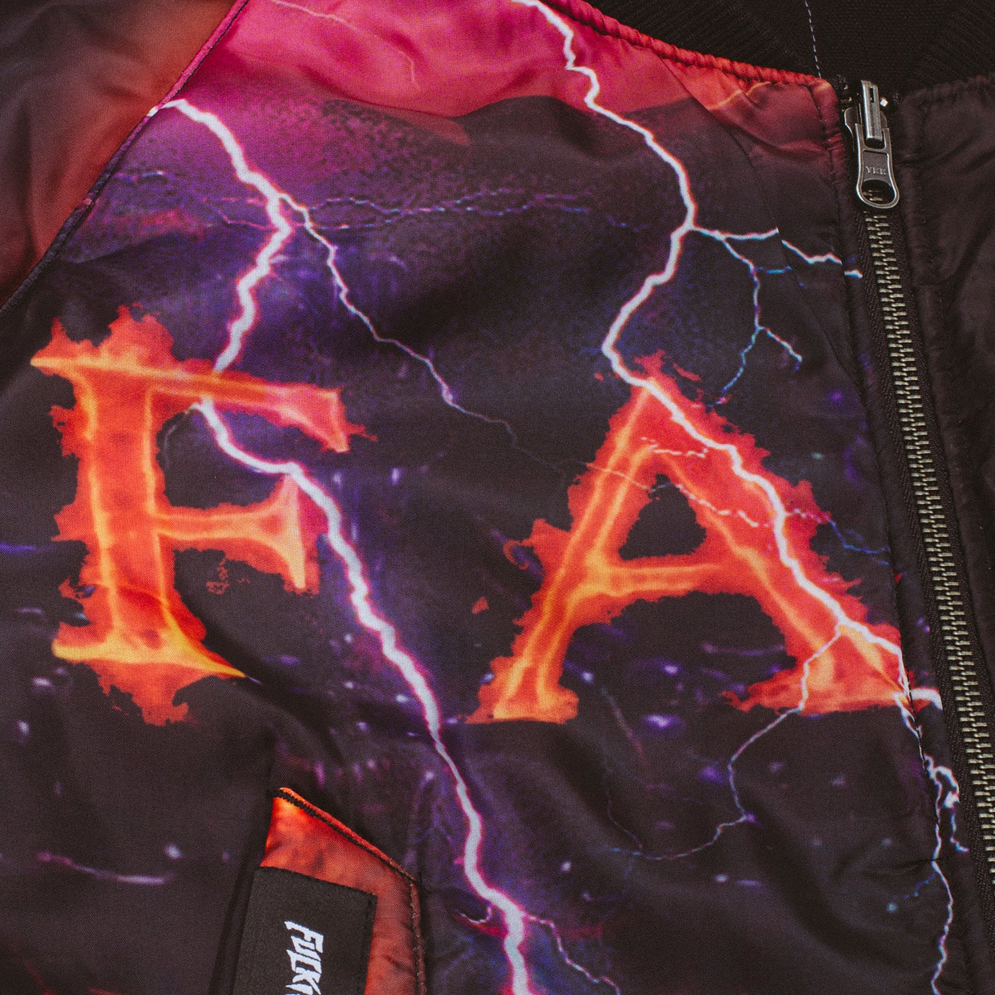 Fucking Awesome FA Reversible Bomber Black