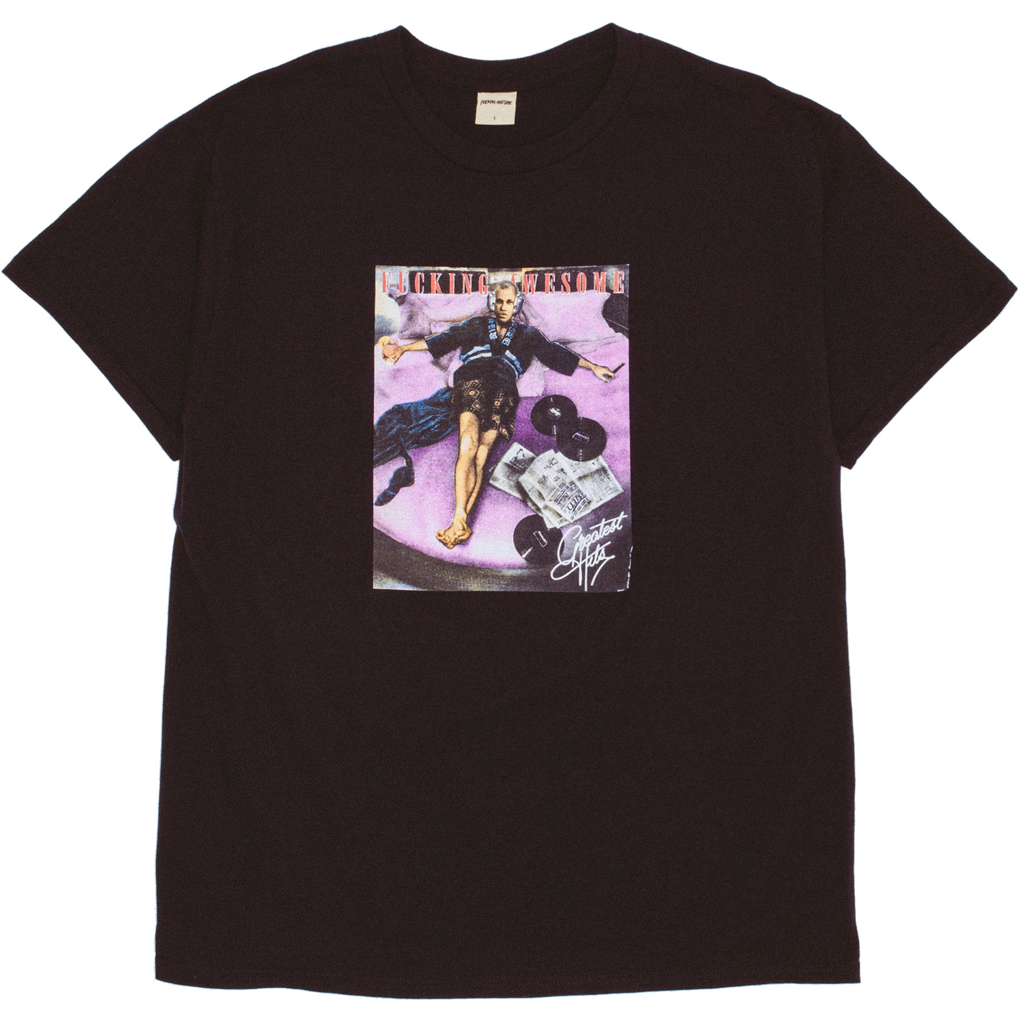 Fucking Awesome Greatest Hits Tee Black