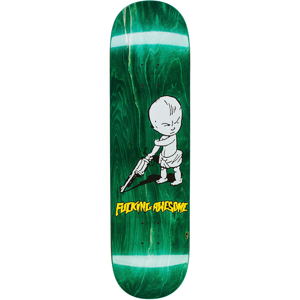 Fucking Awesome Gun Baby Skateboard Deck 8.25"