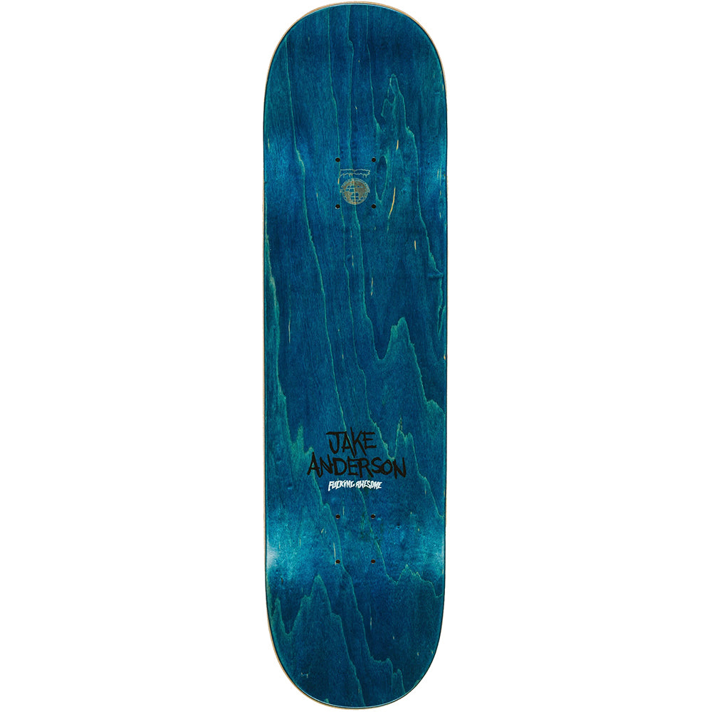 Fucking Awesome Jake Anderson Wolf Beach Skateboard Deck 8.38"