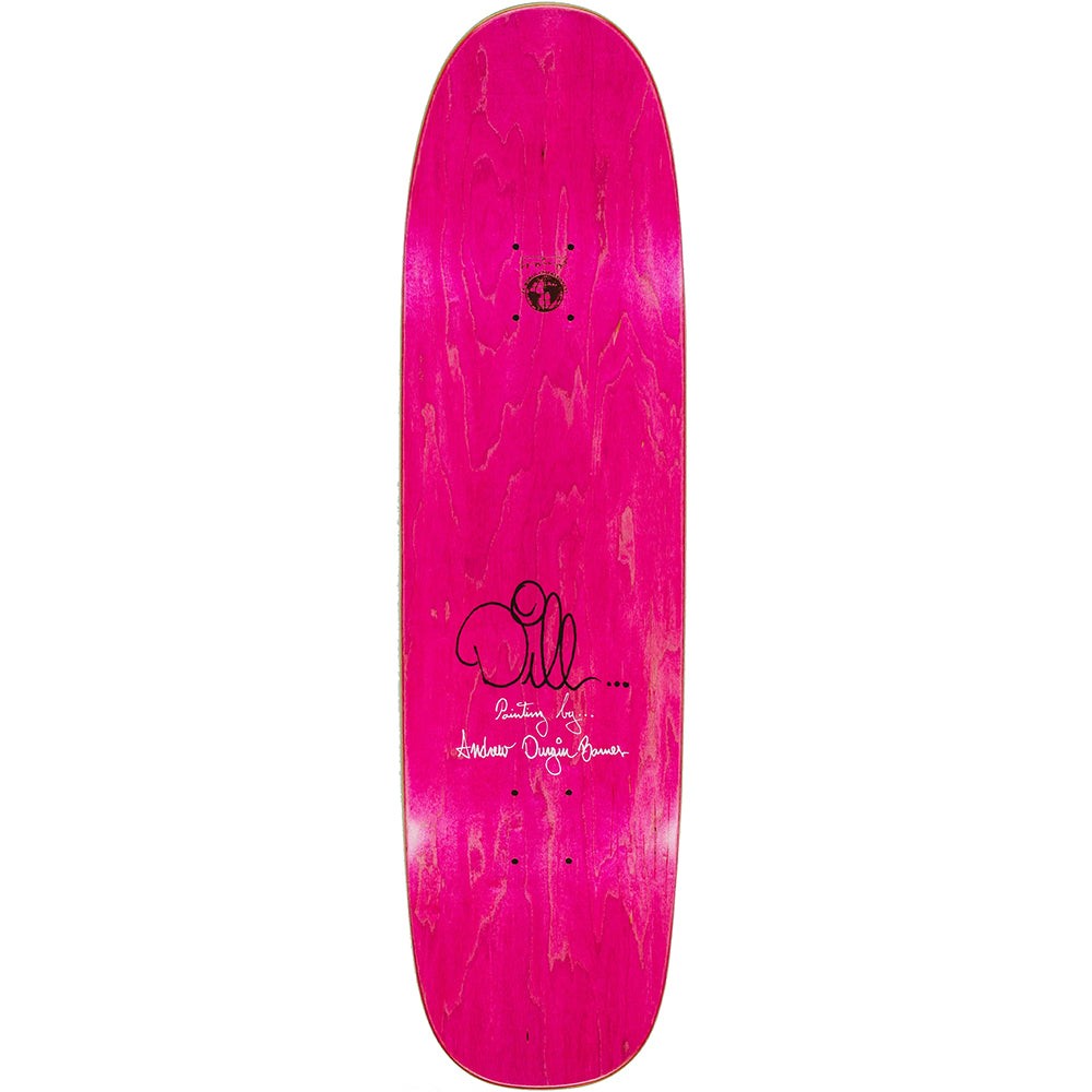 Fucking Awesome Jason Dill Epithets of Integrity Slick Bottom Skateboard Deck 8.5"