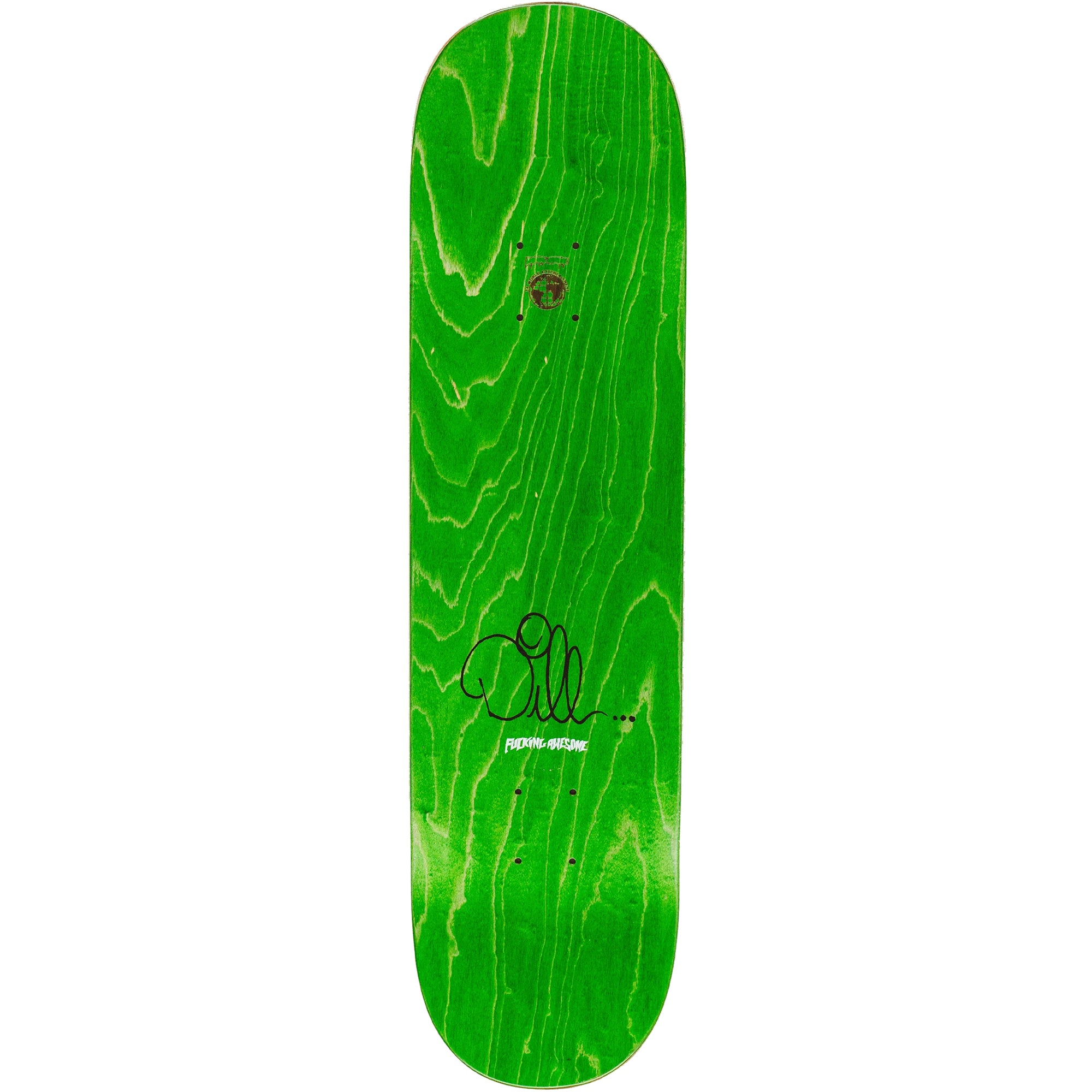 Fucking Awesome Jason Dill Levitation Skateboard Deck 8.18"