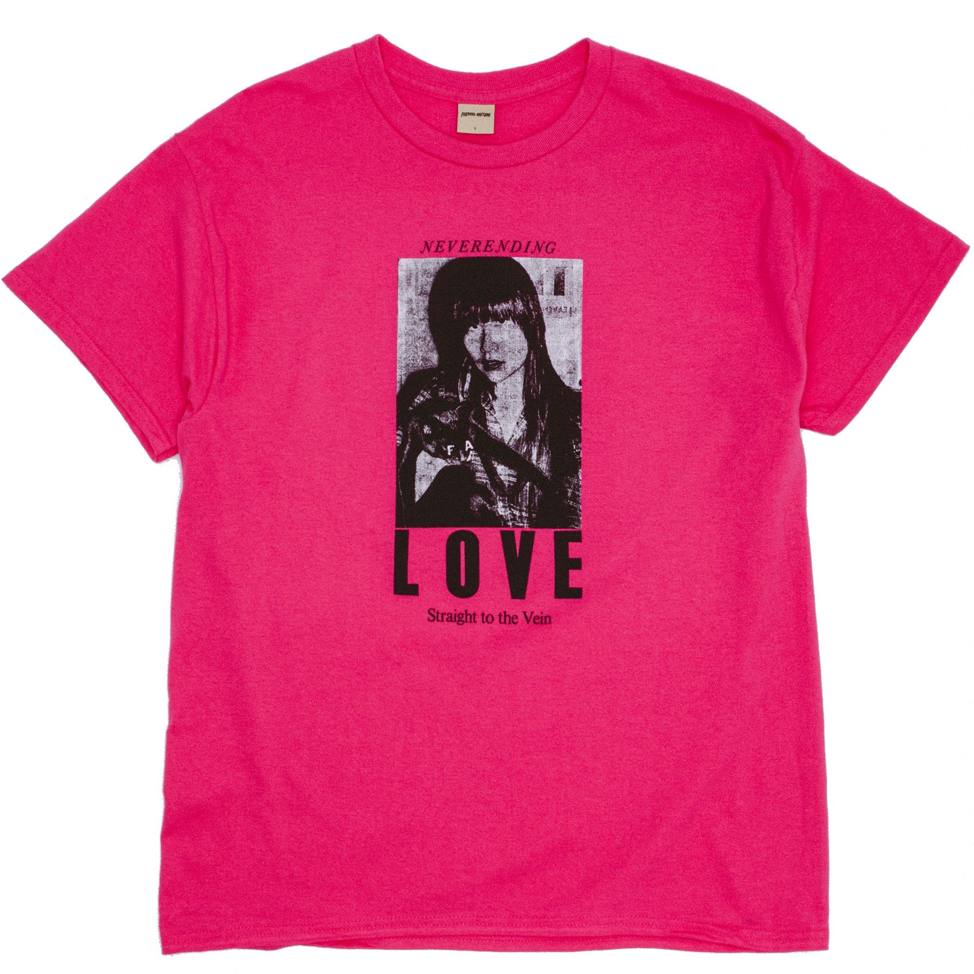 Fucking Awesome Never Ending Love Tee Pink