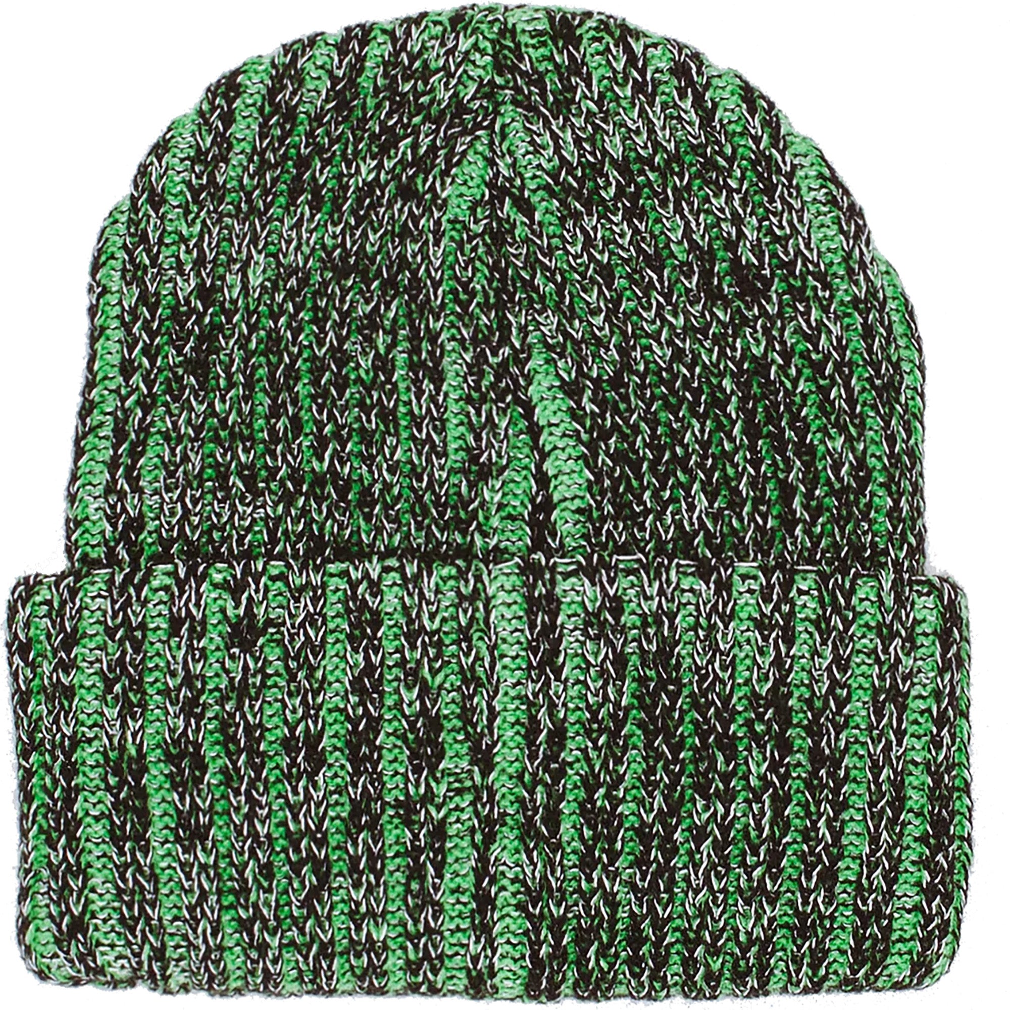 Fucking Awesome Reflective Stripe Beanie Green/Black