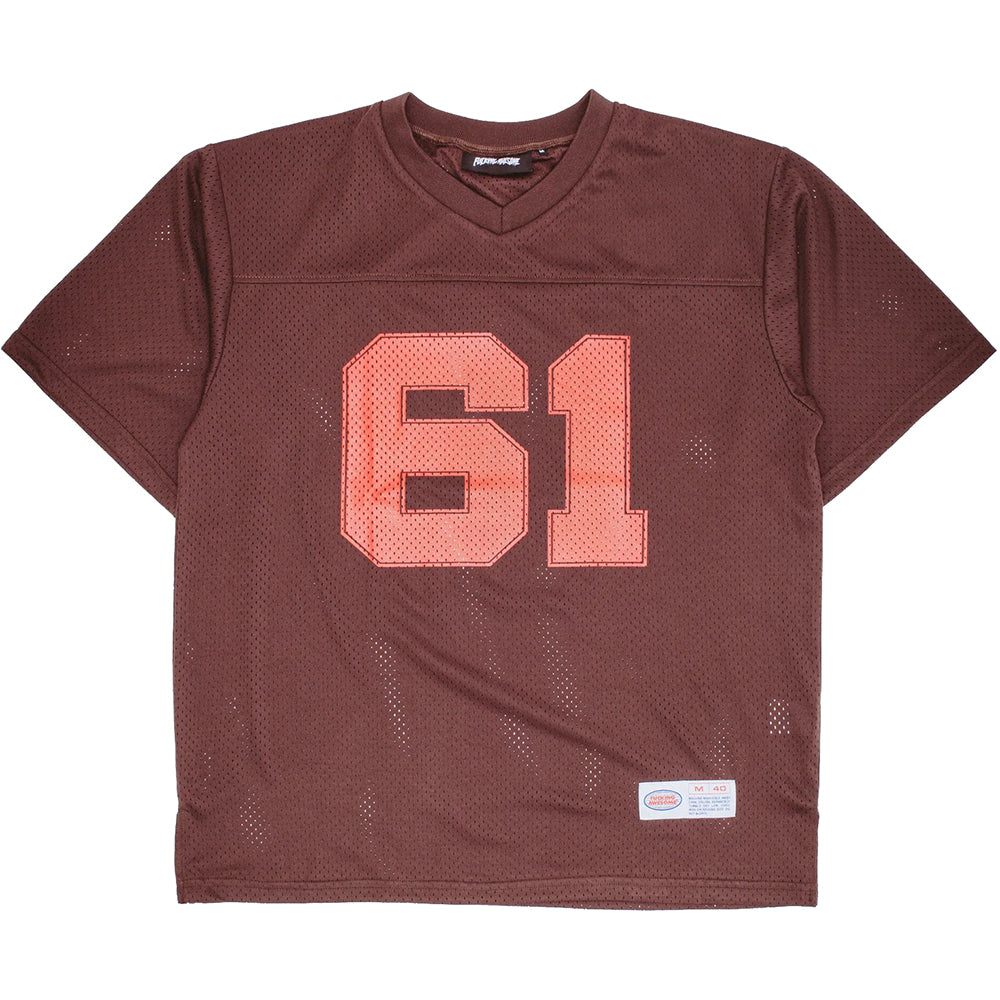 Fucking Awesome Stamp Logo Practice Jersey Brown