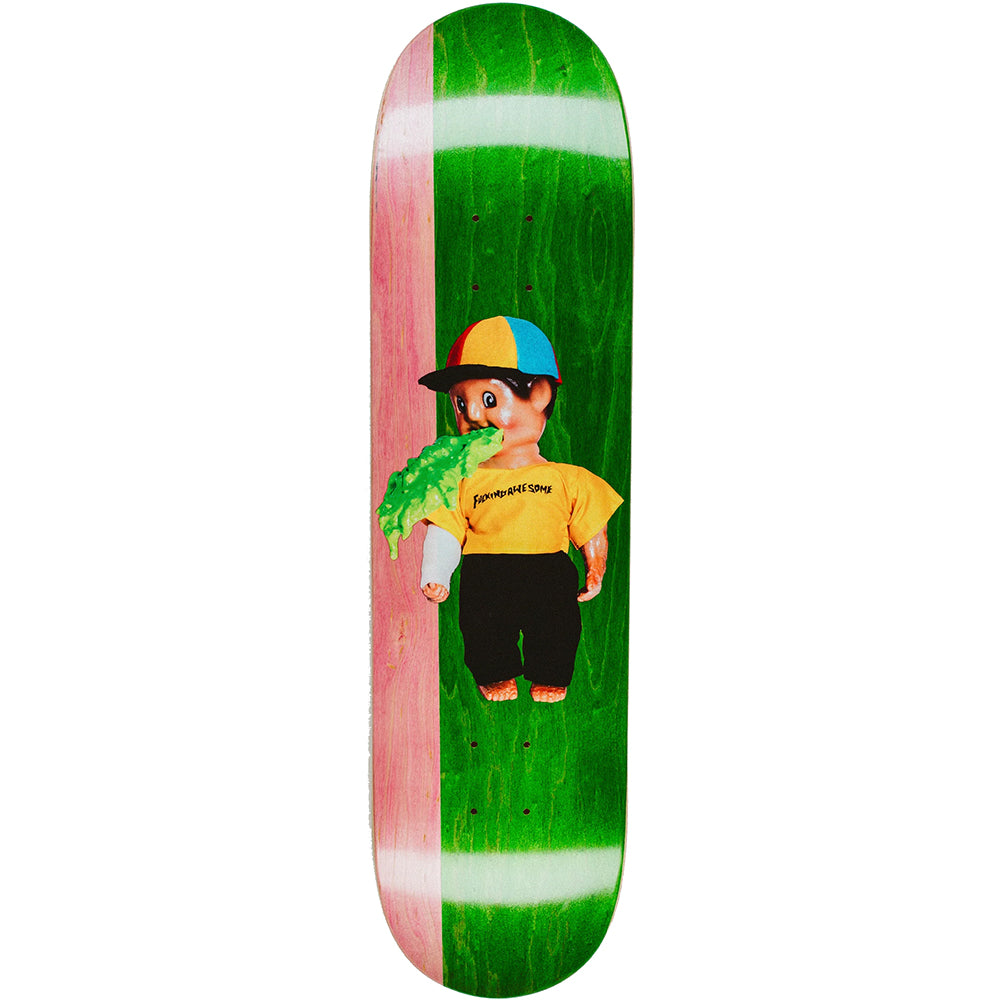 Fucking Awesome Wanto Throw Up Man Skateboard Deck 8.5"
