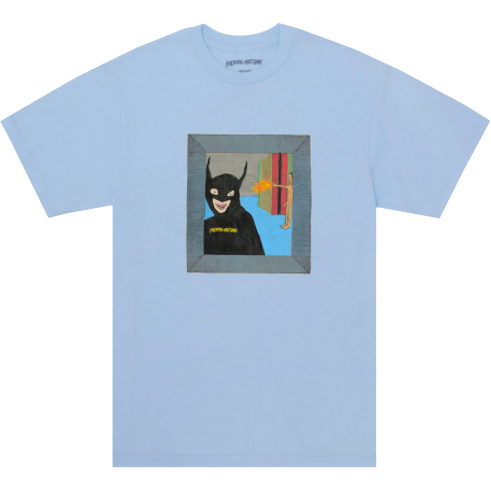 Fucking Awesome Welcome To Funky Town Short Sleeve Tee Light Blue