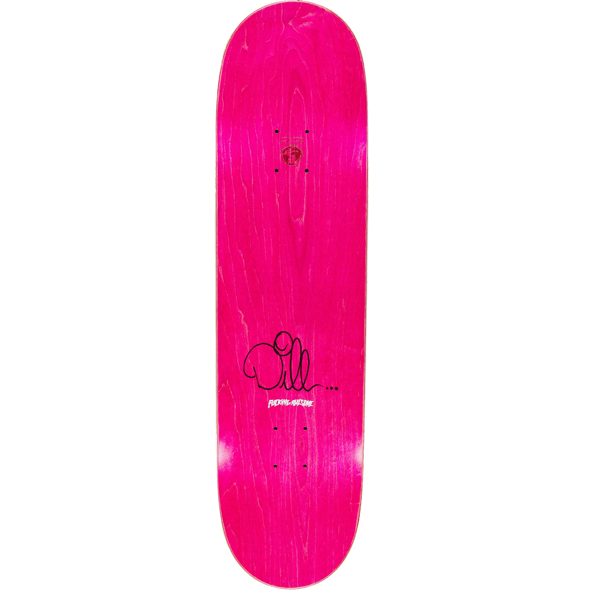 Fucking Awesome Jason Dill Raised Ink Class Photo Skateboard Deck 8.18"