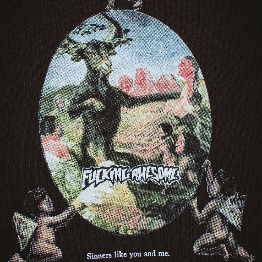 Fucking Awesome Sinners Like You and Me Short Sleeve Tee Black