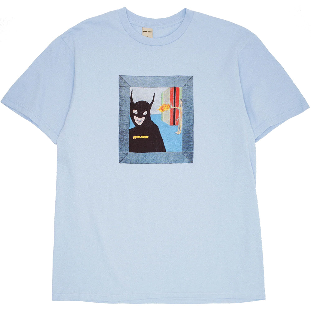 Fucking Awesome Welcome To Funky Town Short Sleeve Tee Light Blue