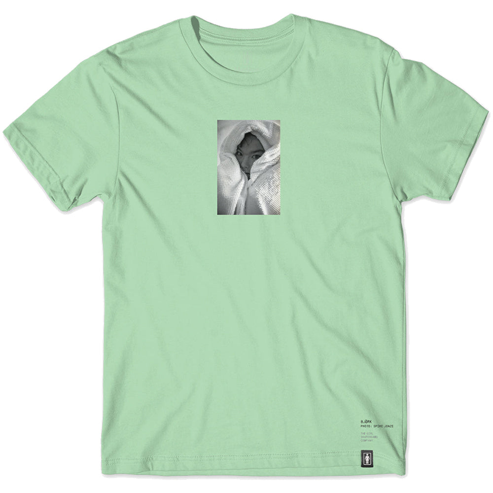 Girl Spike Jonze Photo Bjork Tee Mint