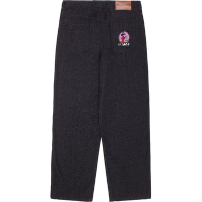 GX1000 Baggy Denim Pant Black