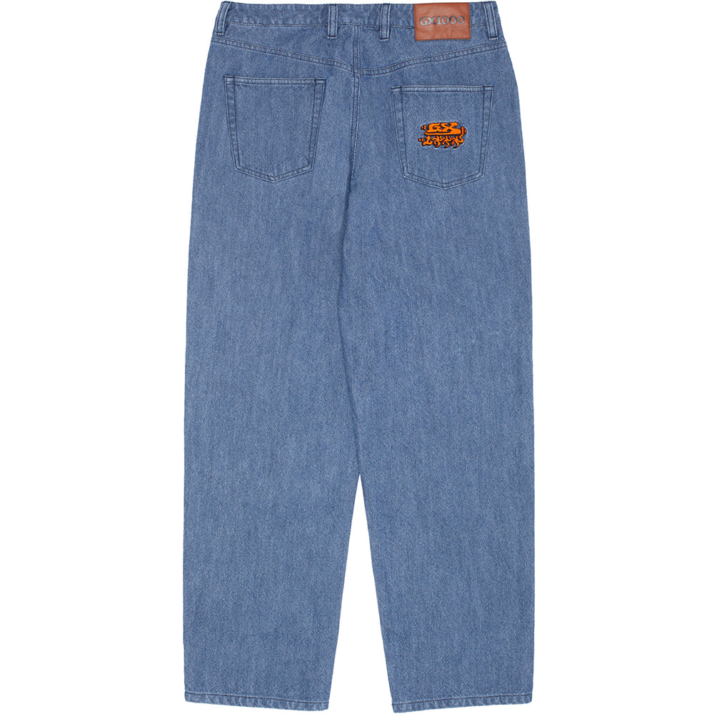 GX1000 Baggy Pant Blue Wash